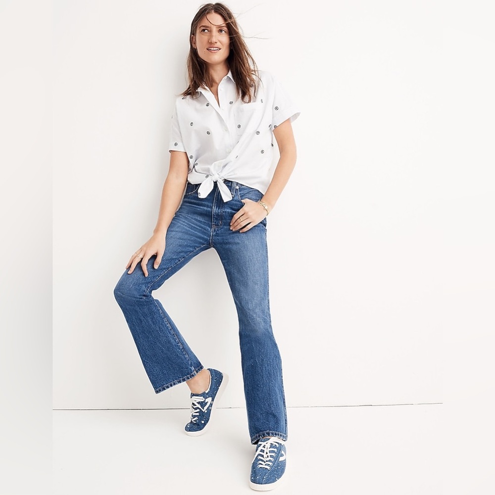 Madewell Rigid Flare Jeans Size 8/29 Tall